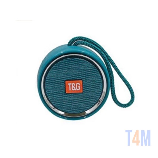 MINI COLUNA DE SOM PORTÁTIL TG-536 T&G VERDE